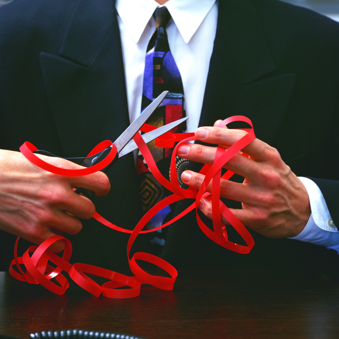 red tape eliminated