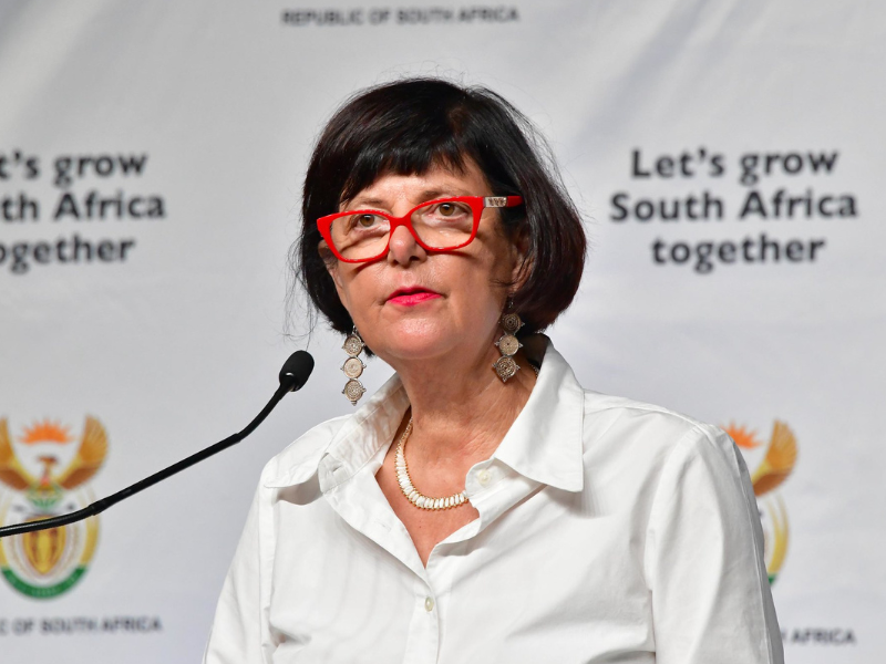 Minister of transport Barbara Creecy